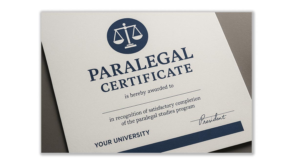 Paralegal Certificate - Paralegal. RegentsRS